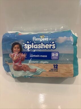 Pampers Splasher's Kids Swim Trunks/water diapers